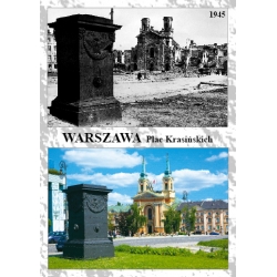 5 sztuk - Warszawa-ruinka-Plac Krasińskich nr. 395